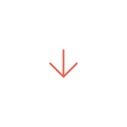 Red arrow pointing down in black circle.